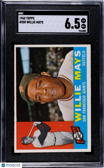 1960 Topps Willie Mays #200 SGC 6.5