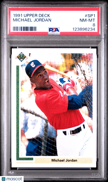 1991 Upper Deck Michael Jordan #SP1 PSA 8