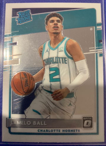 2020-21 optic LaMelo ball rated rookie 