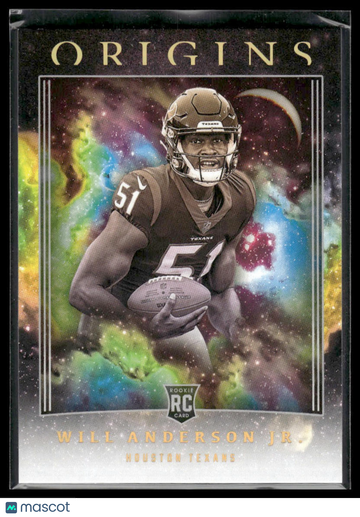 2023 Panini Origins Will Anderson Jr. #104 RC