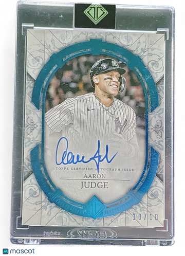 2024 Topps Certified Autograph Issue Aaron Judge #TCA-AJ /10