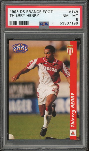 1998 DS France Foot Thierry Henry PSA 8 