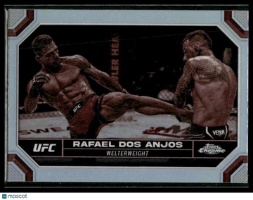 2024 Topps Chrome UFC Rafael Dos Anjos #158