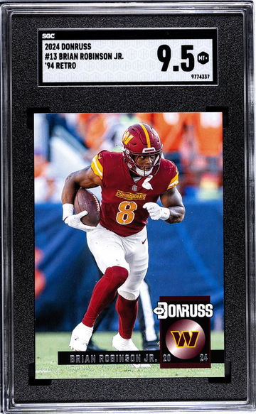 2024 Panini Donruss '94 Retro Brian Robinson Jr. #13 SGC 9.5