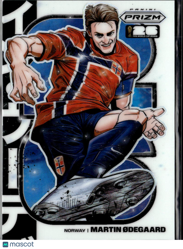 Martin Ødegaard 2026 Panini Prizm FIFA World Cup Manga Norway