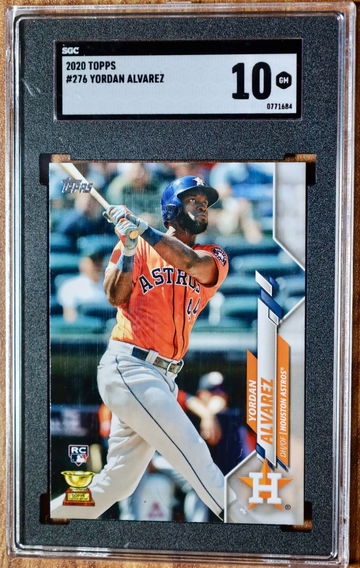 2020 Topps Chrome Yordan Alvarez