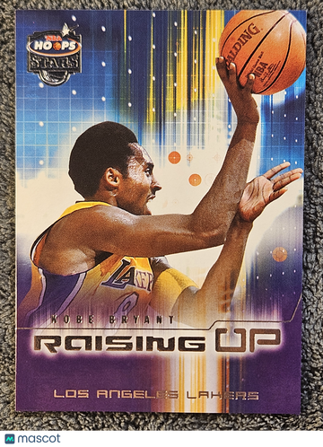 2002 Fleer NBA Hoops Stars Raising Up Kobe Bryant #14