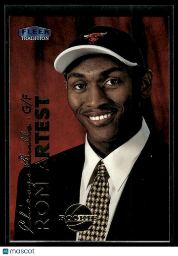1999-00 Fleer Tradition Ron Artest #201 RC