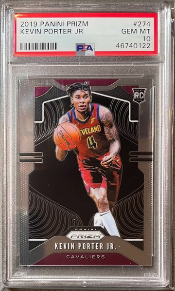 2019-20 Prizm Kevin Porter JR. Base PSA 10