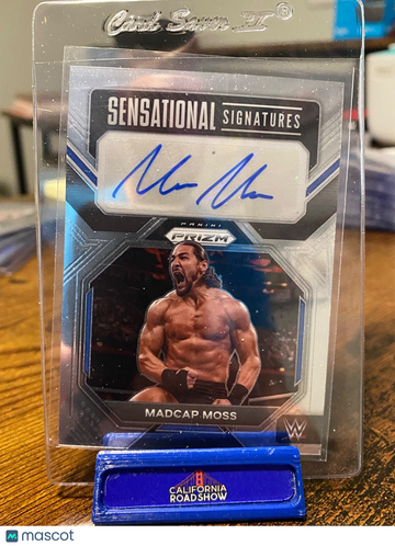 2023 Prizm Madcap Moss #SN-MCM Panini Authentic