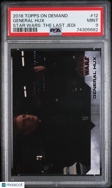 2018 Topps On Demand Star Wars: The Last Jedi General Hux #12 PSA 9