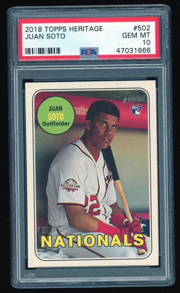 2018 Heritage Juan Soto