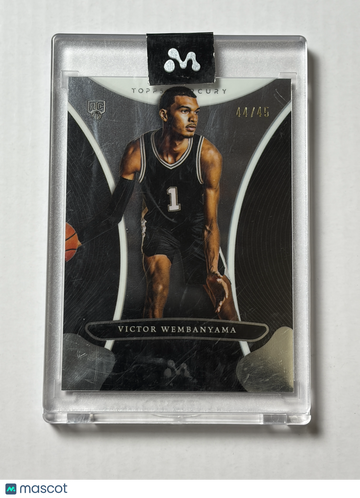 2023-24 Topps Mercury Victor Wembanyama #14 French Refractor Rookie RC SSP 44/45