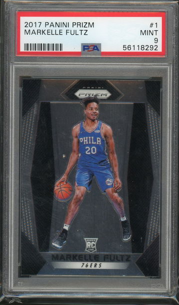 2017 Prizm Markelle Fultz PSA 9 