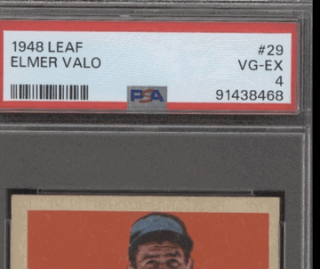 1948 Leaf Elmer Valo #29 PSA 4