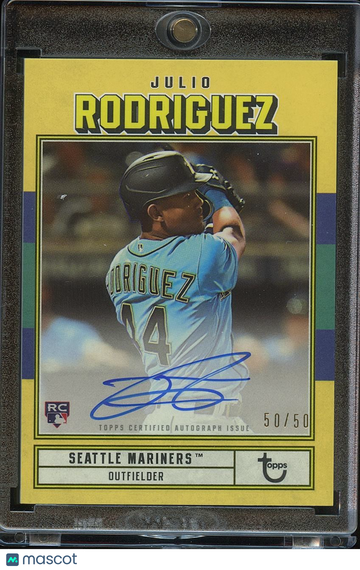 2022 Topps Julio Rodriguez Rookie Topps