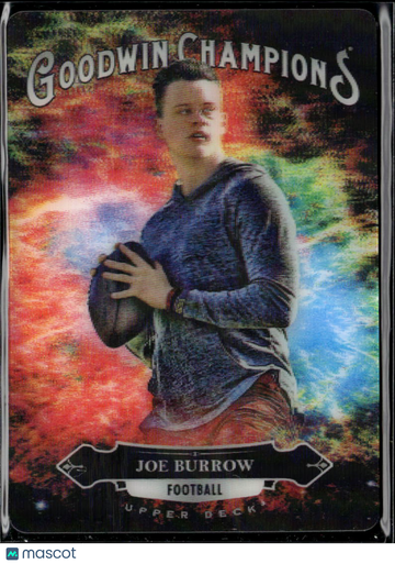 Joe Burrow 2020 Upper Deck Goodwin Champions Splash of Color