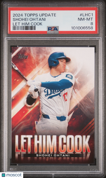 2024 Topps Update Let Him Cook Shohei Ohtani #LHC1 PSA 8