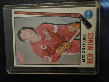 1969-70 O-Pee-Chee Alex Delvecchio #167
