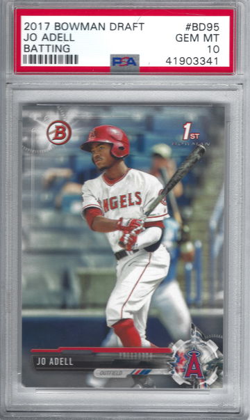 2017 Bowman 1st Draft Jo Adell