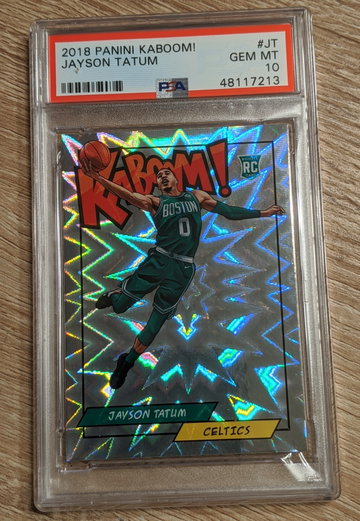 Jayson Tatum 2018 Kaboom PSA 10