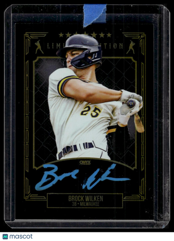 2024 Onyx Limited Edition eBay Spring Signings Brock Wilken #LEBRWI AU