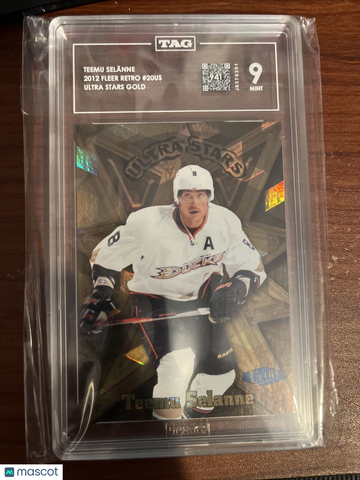 2012-13 Fleer Retro Teemu Selanne Pavel Bure #20 US [None] TAG 9