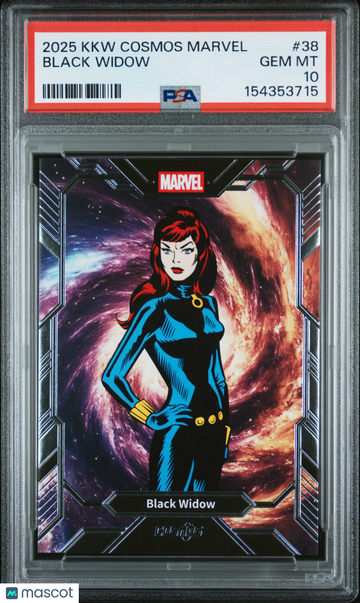 2025 Kakawow Cosmos Marvel Black Widow #38 PSA 10
