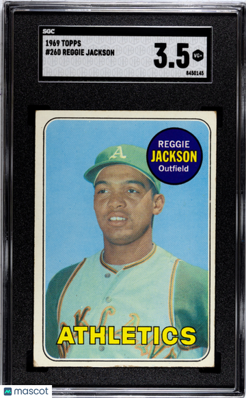 1969 Topps Reggie Jackson #260 SGC 3.5