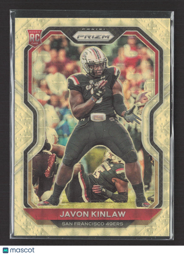 2020 Panini Prizm Javon Kinlaw #302 RC