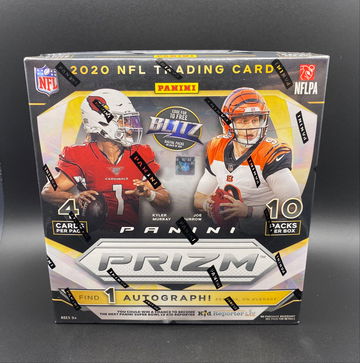 2020 Prizm NFL Mega Box with Auto and Neon Green Exclusive Prizm
