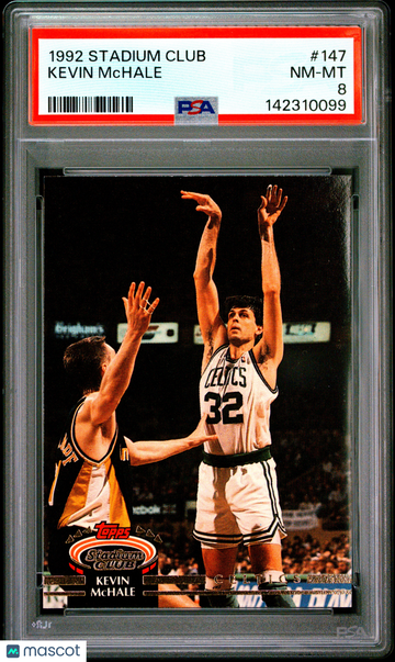 1992 Stadium Club Kevin Mchale #147 PSA 8