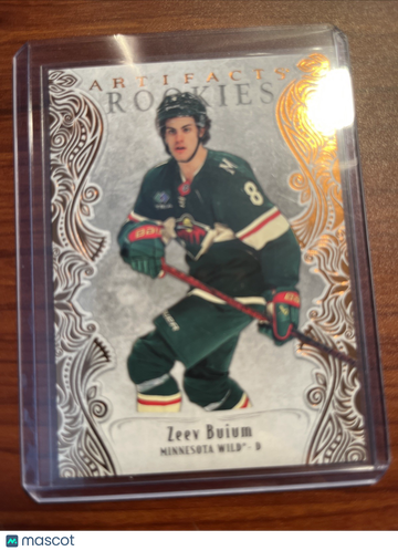 2025-26 Upper Deck Artifacts Zeev Buium #186 Copper 41/75 Rookie