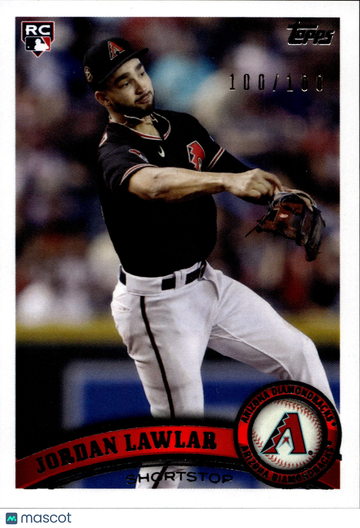 2024 Topps Transcendent Collection Jordan Lawlar #1-2011 /100 RC
