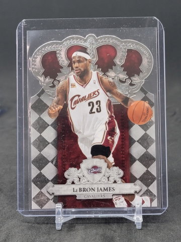 2009 crown Royale lebron James die-cut 98