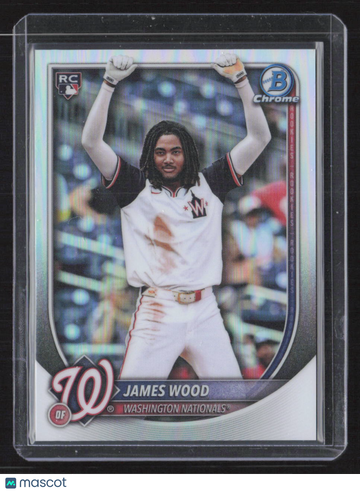 2025 Chrome James Wood Image Variation Rookie Refractor