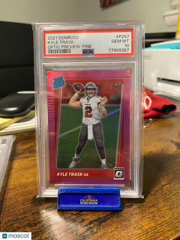 2021 Donruss Optic Kyle Trask #P257 Optic Rookie PSA 10