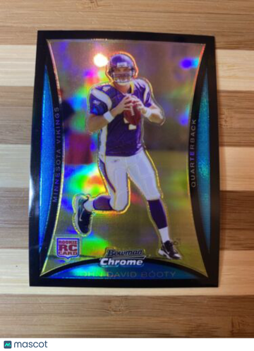 🔥2008 Bowman Chrome Refractors Vikings Football Card #BC56 John David Booty