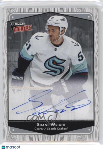 2022-23 Upper Deck Ultimate Collection Shane Wright #UVA-SW [Base] Rookie Insert