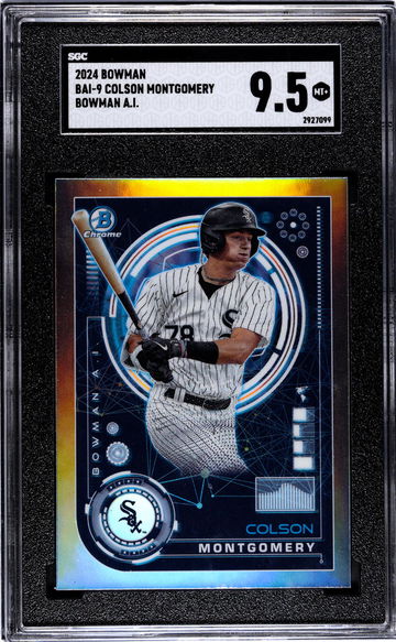 2024 Bowman Chrome Colson Montgomery #BAI-9 SGC 9.5