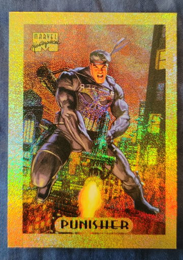 1994 Marvel Masterpieces Holofoil GOLD Punisher