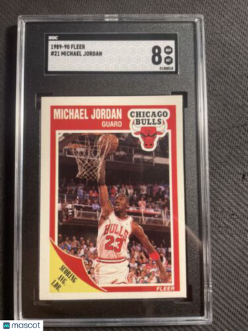 1989 Fleer Michael Jordan SGC 8
