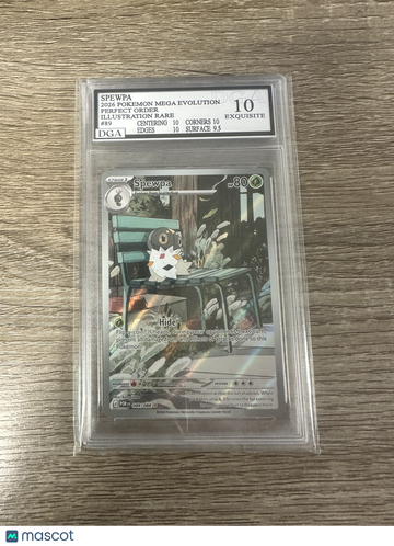 2026 Mega Evolution – Perfect Order Spewpa Holo Secret Rare #89/88