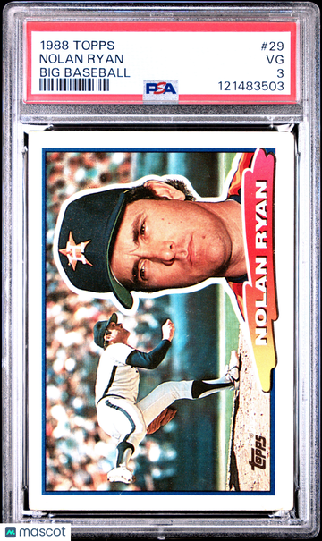 1988 Topps Big Baseball Nolan Ryan #29 PSA 3