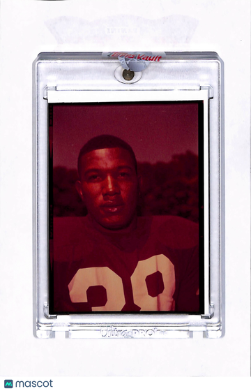 1988 Topps Bo Jackson #327 Magenta Printing Plate Topps Vault
