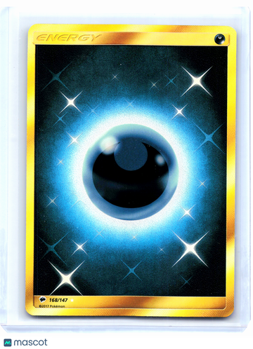 Burning Shadows Darkness Energy (Secret) Holo Secret Rare #168/147