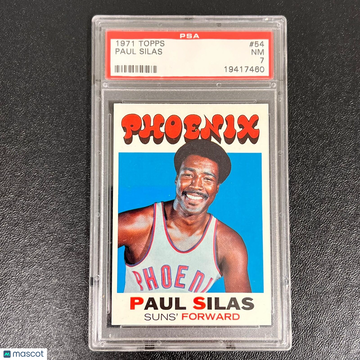1971 Topps Paul Silas #54 PSA 7