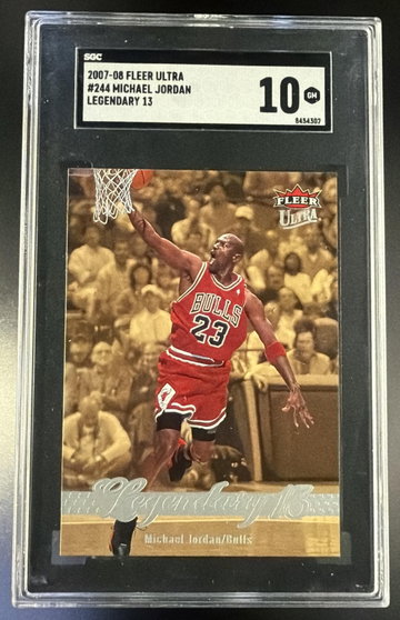 2007-08 Fleer Ultra #244 Michael Jordan