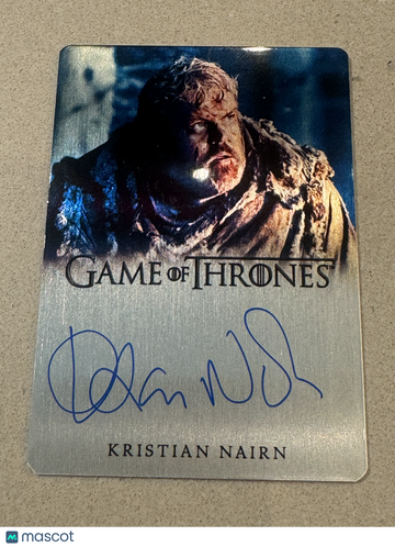 2023 Game of Thrones Art and Images Kristian Nairn