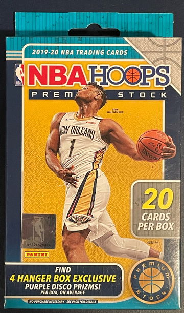 2019 Panini Hoops Premium Stock NBA Hanger Box *SEALED* 20 cards